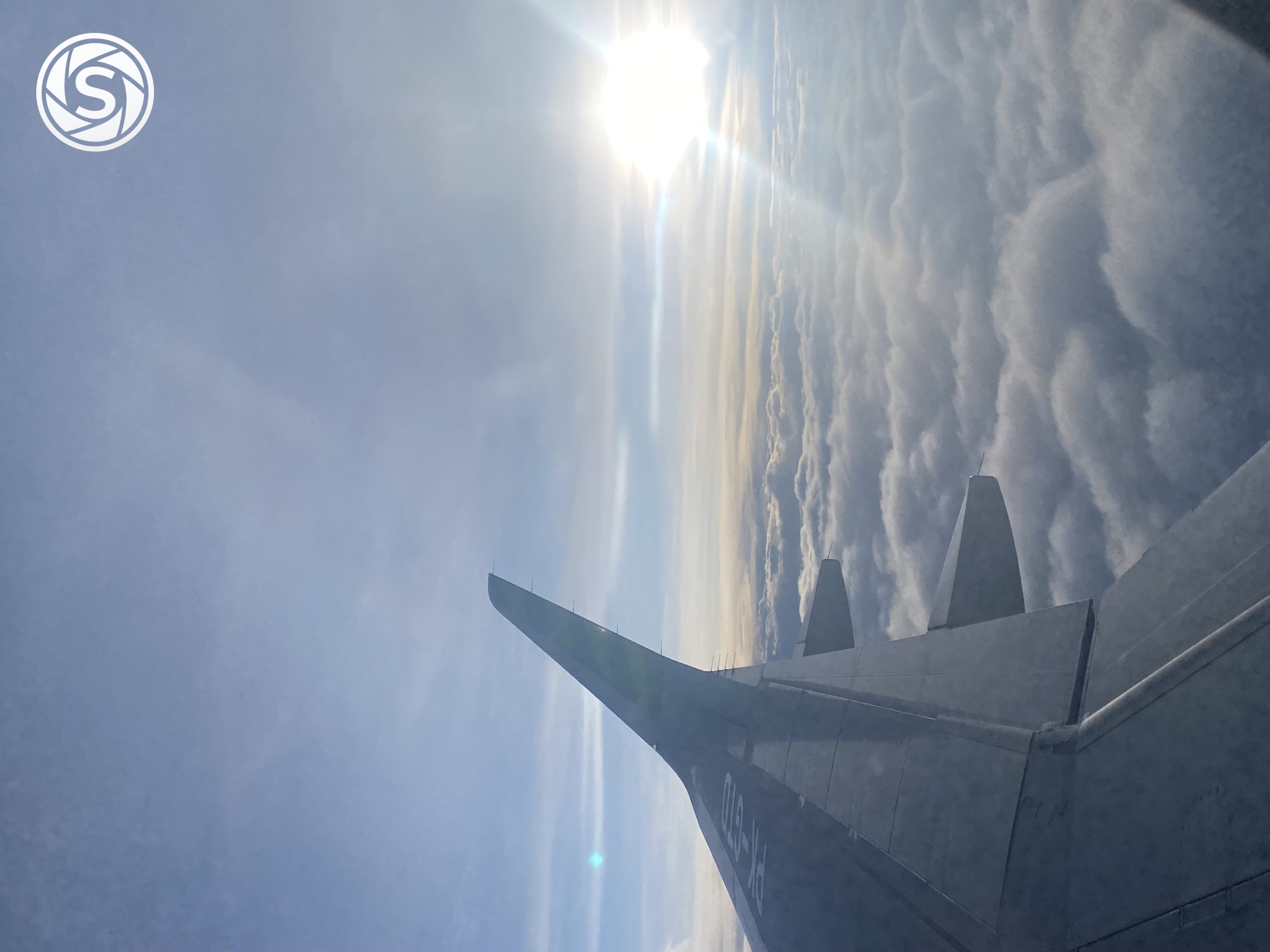 Pemandangan indah dari langit